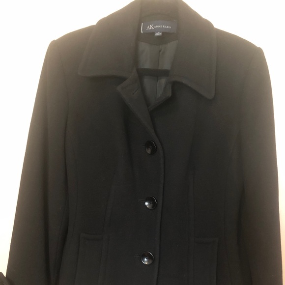 Anne Klein Wool Peacoat - Picture 2 of 6